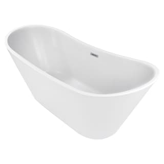 Foto 1 | Tina de Baño Rack & Pack MKZ-TINA170MBLA color Blanco Fibra de Vidrio Bañera de Lujo Teseo 170 X 72 X 70 CM