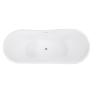 Foto 2 | Tina de Baño Rack & Pack MKZ-TINA170MBLA color Blanco Fibra de Vidrio Bañera de Lujo Teseo 170 X 72 X 70 CM