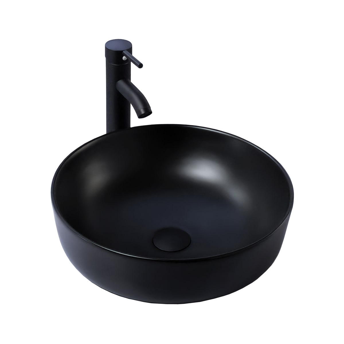 Lavabo Esatto Econokit Svart Nn color Negro + Llave y Céspol $2,999