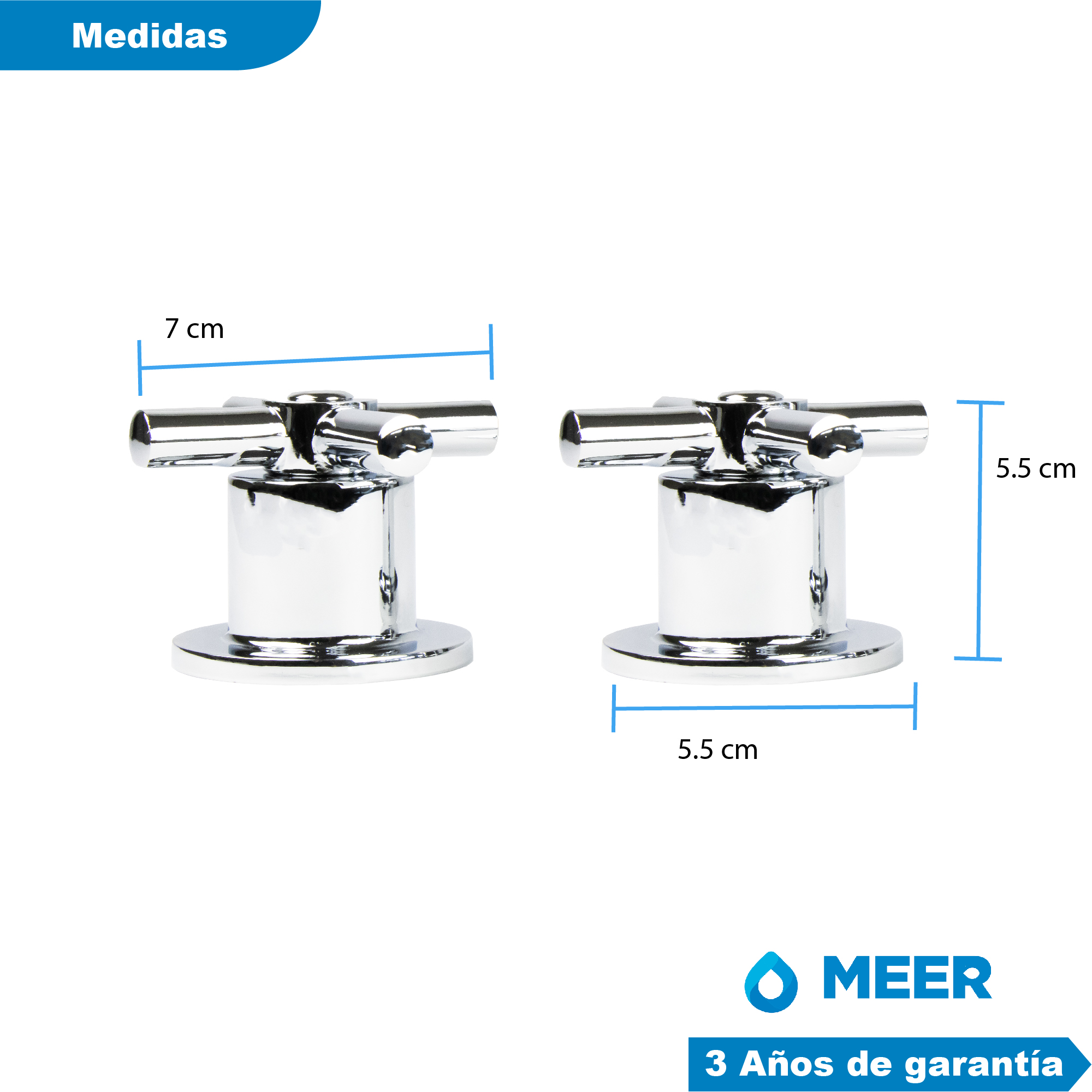 Foto 2 | Kit de Regadera Meer-Cnx de Acero Inoxidable