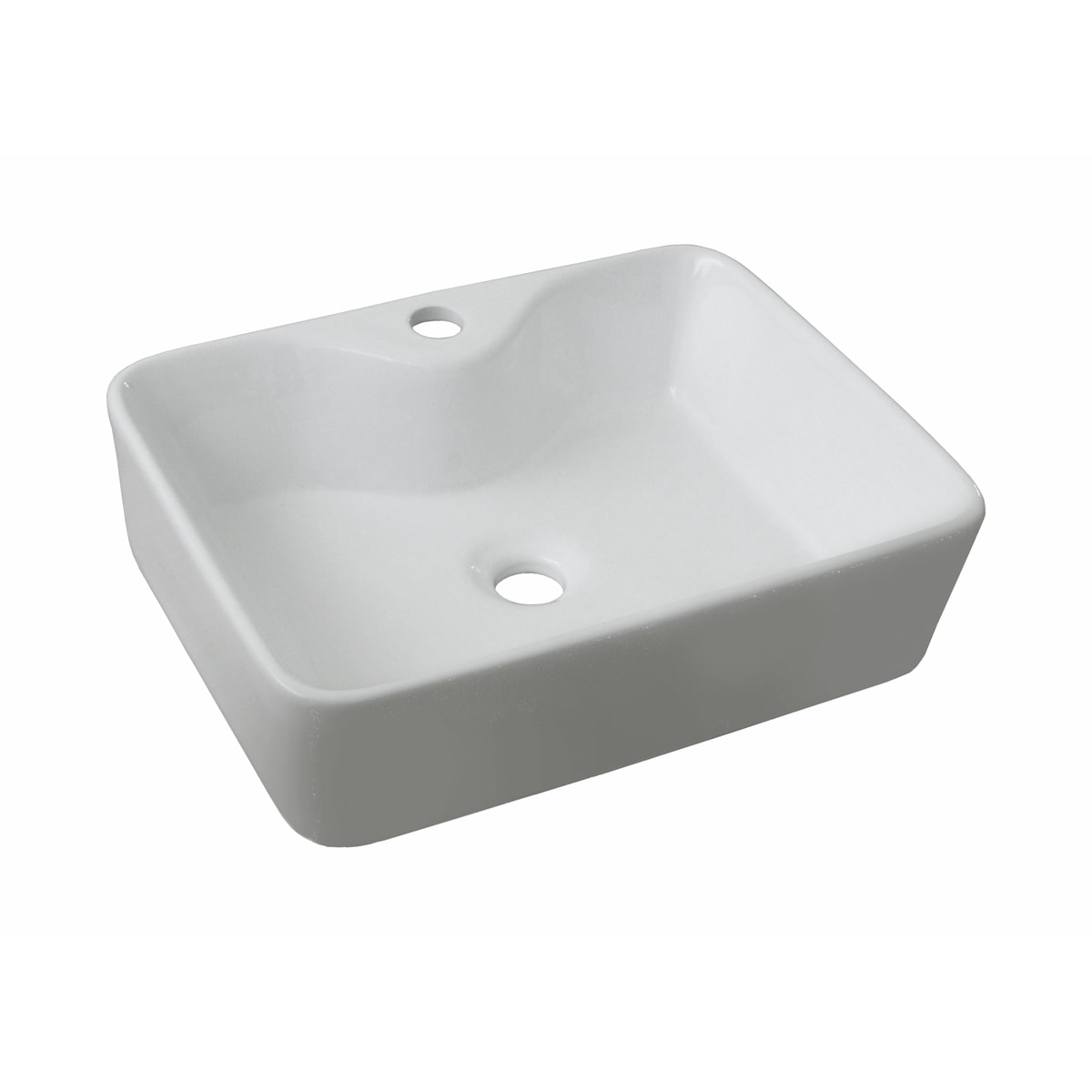 Lavabo para Baño Esatto Oc019 color Blanco $1,424