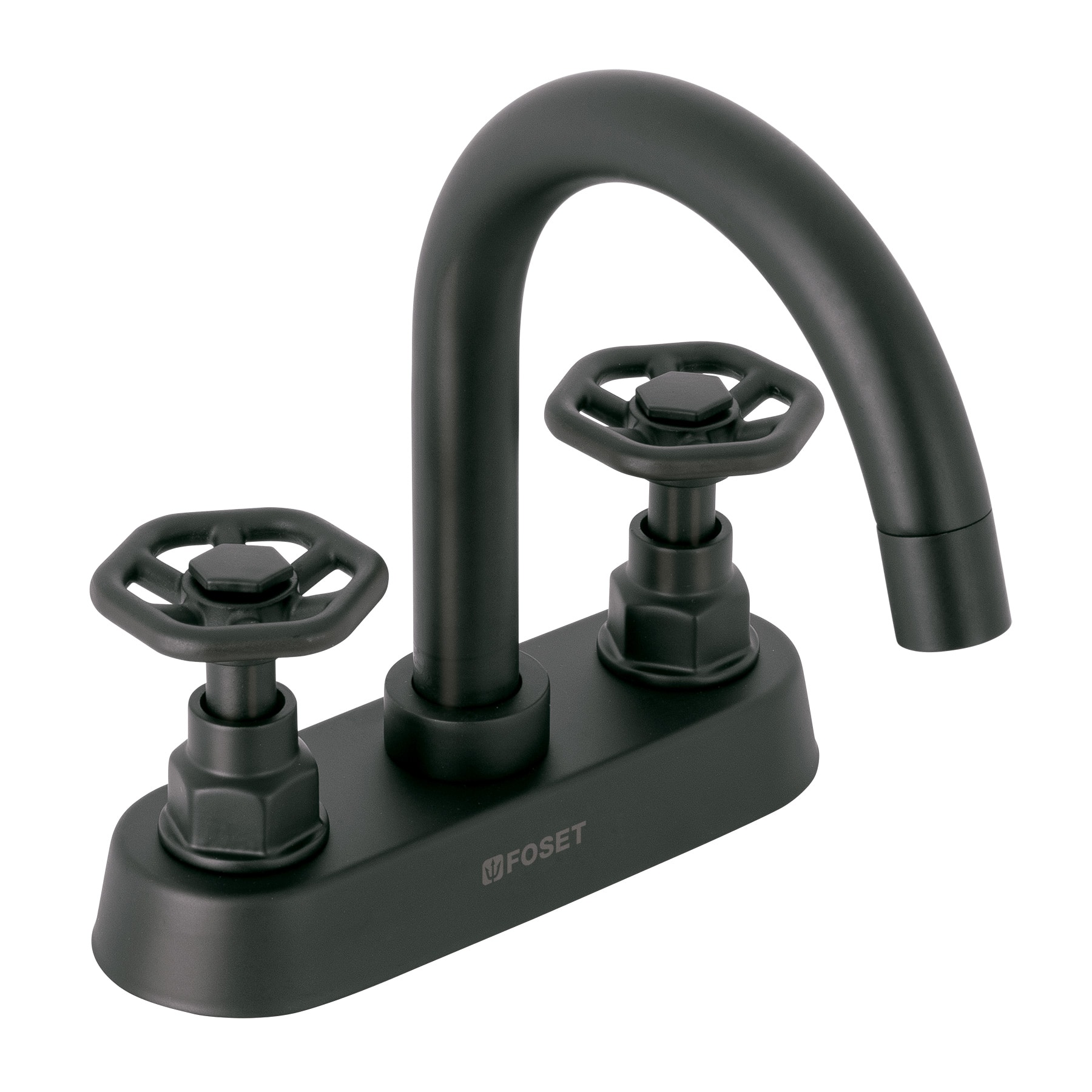 Mezcladora para Lavabo Truper Foset color Negro