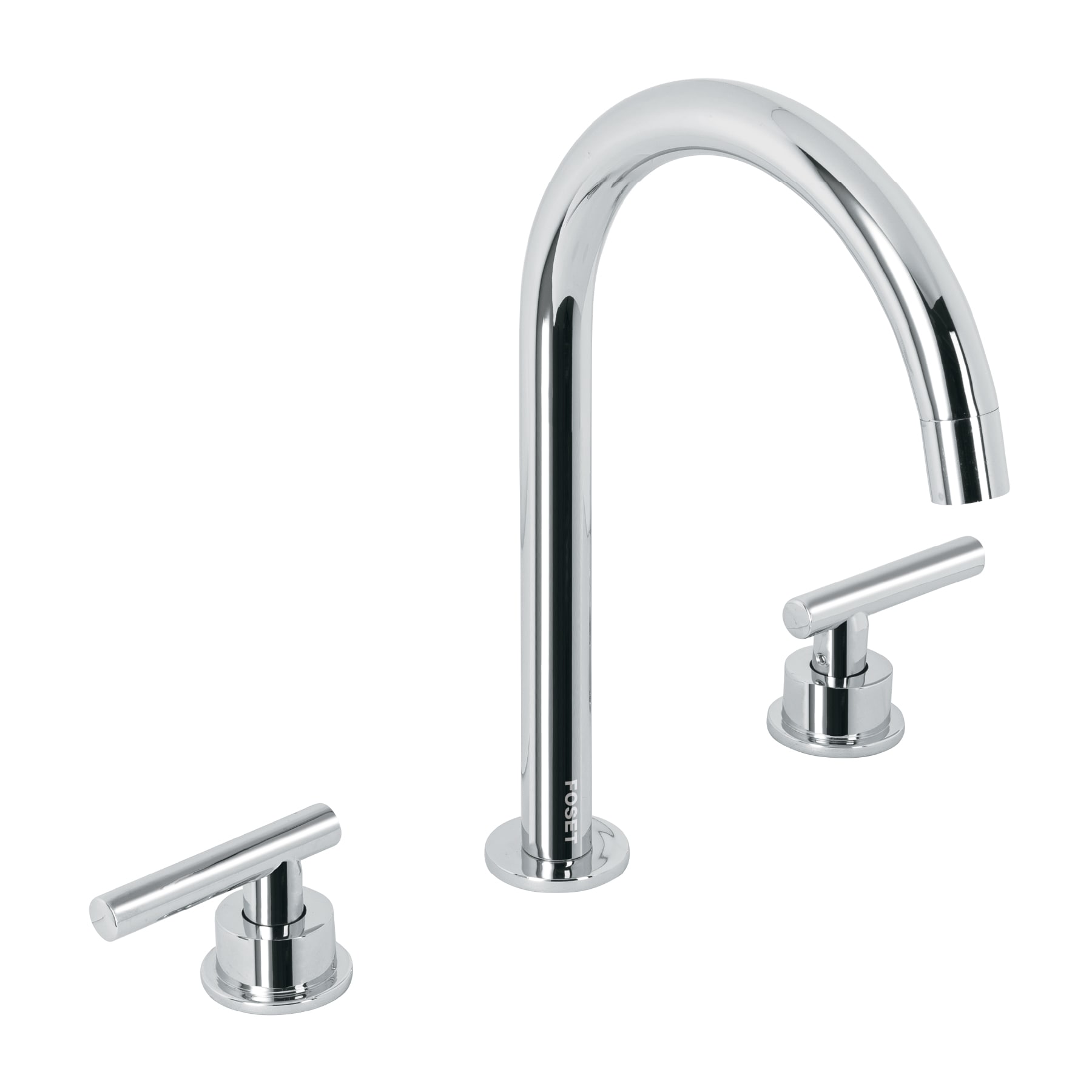 Mezcladora para Lavabo Truper Foset con Taladros Separados color Gris $1,112