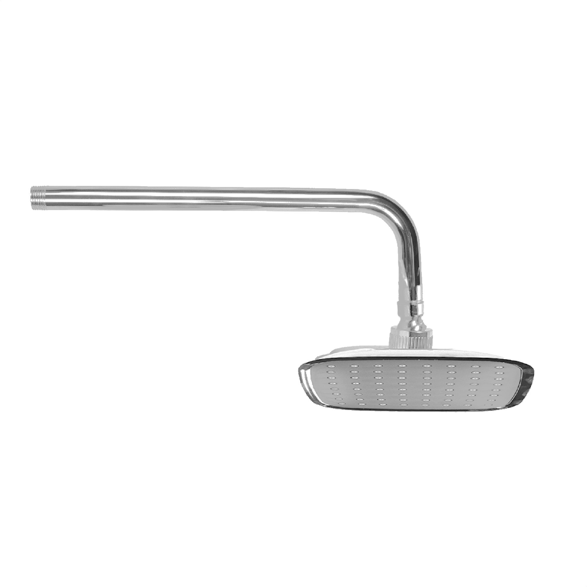 Foto 2 pulgar | Regadera Meer-CNX RCT309 color Plata Faucets Cuadrada con Tubo de 27 CM de ABS y Acero Inoxidable Cromada