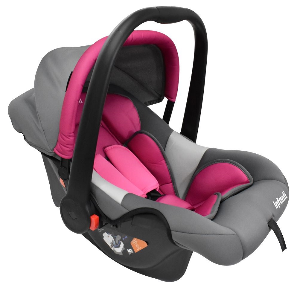 Autoasiento Infanti Nest color Rosa con Gris