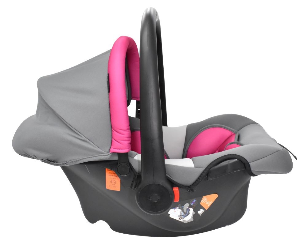 Foto 3 pulgar | Autoasiento Infanti Nest color Rosa con Gris