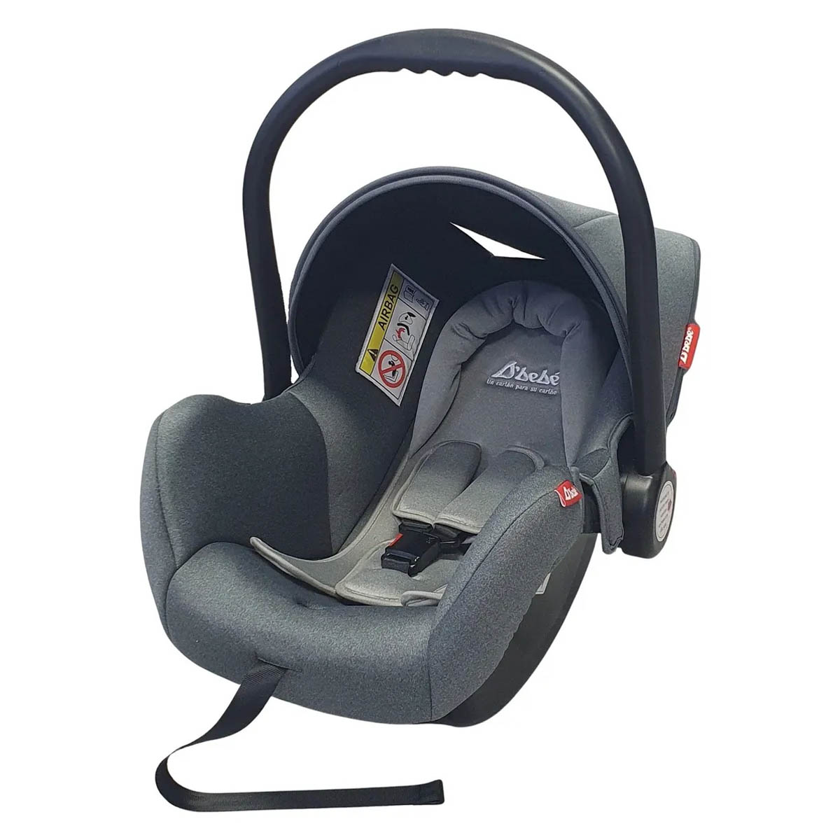 Portabebe D´Bebé Mai Travel color Gris