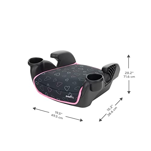 Foto 7 pulgar | Venta Internacional - Asiento De Coche Evenflo Gotime Sin Respaldo (amore Pink)