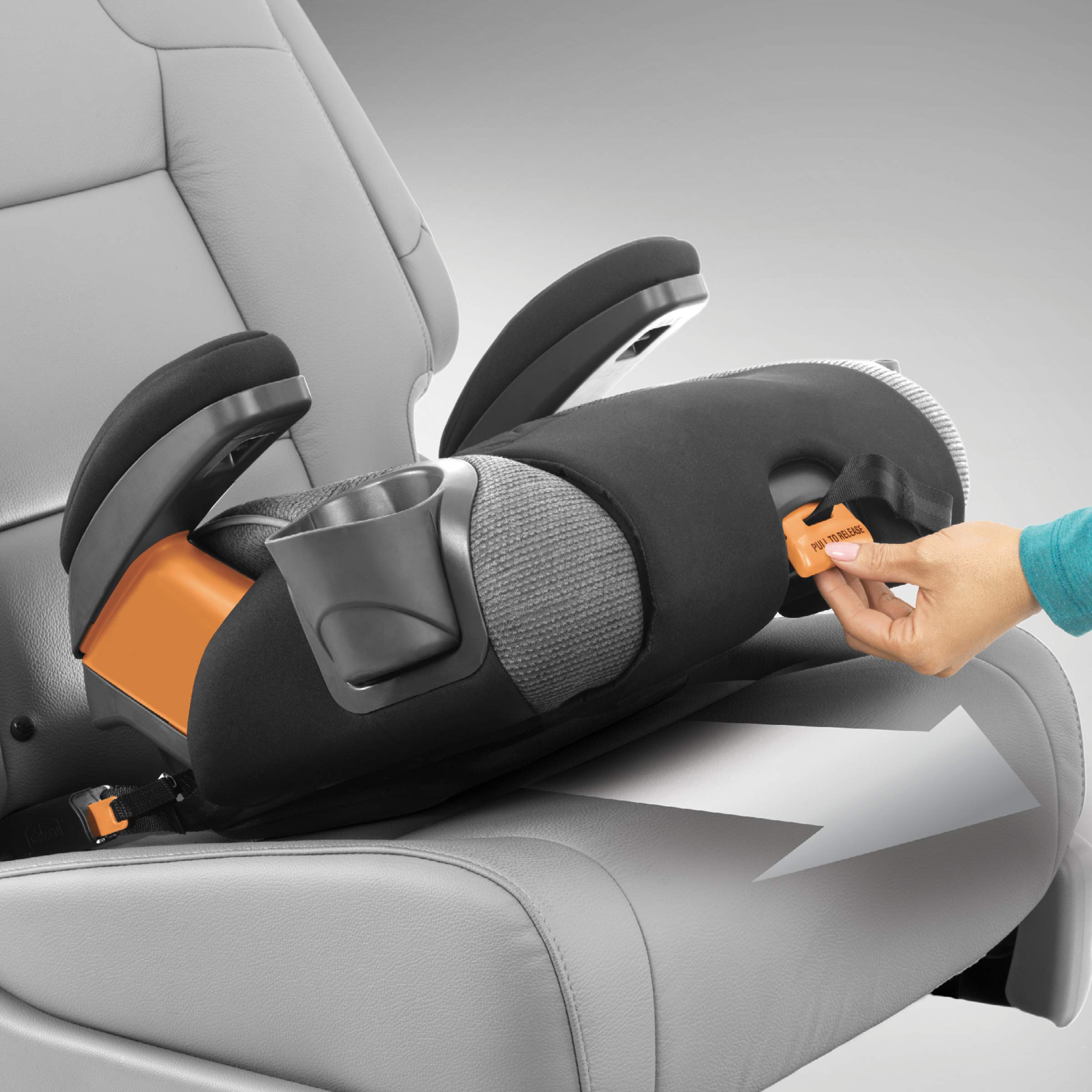 Foto 2 | Venta Internacional - Asiento para Auto Elevador Chicco Kidfit Zip Air Plus 2 en 1 Posición del Cinturón