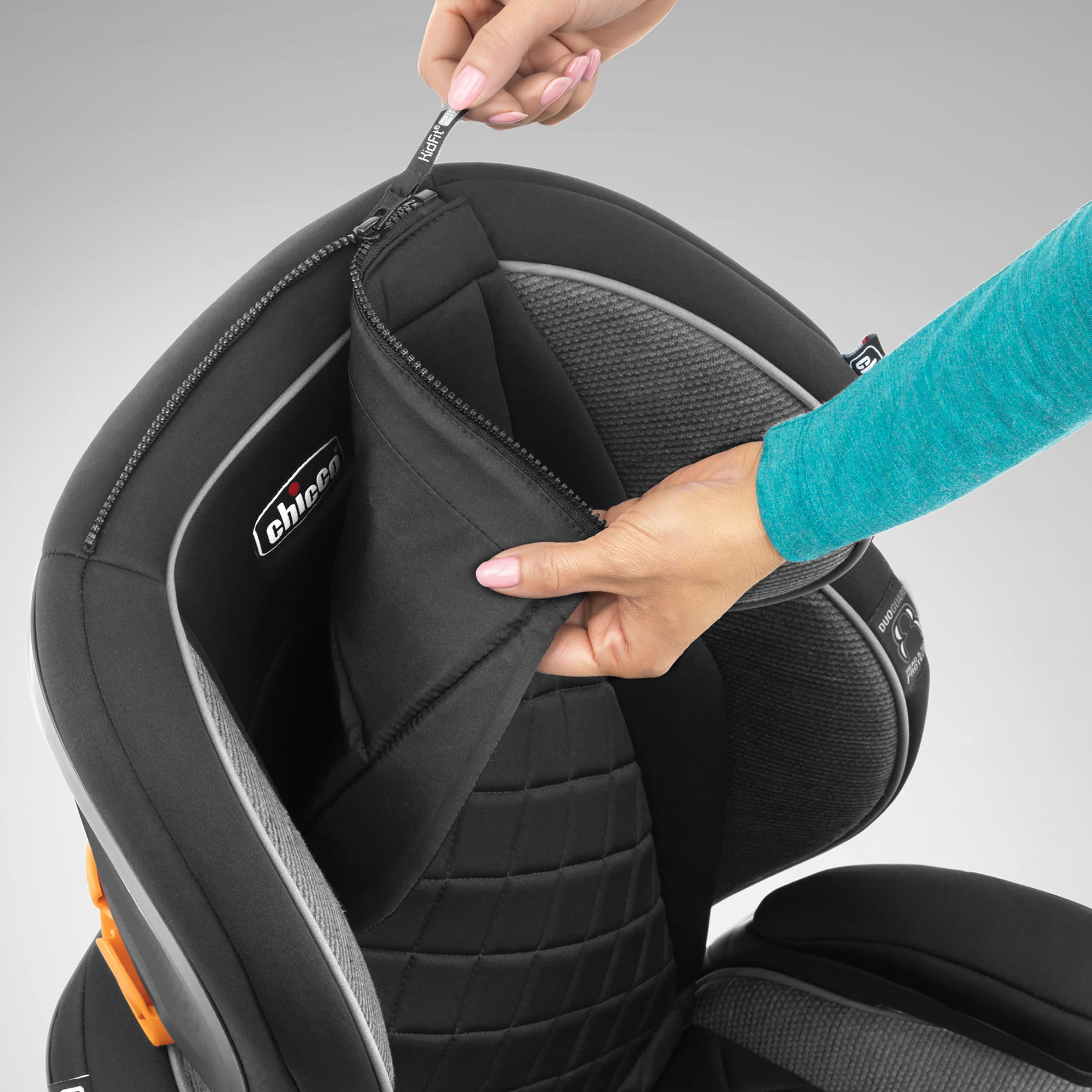 Foto 5 pulgar | Venta Internacional - Asiento para Auto Elevador Chicco Kidfit Zip Air Plus 2 en 1 Posición del Cinturón