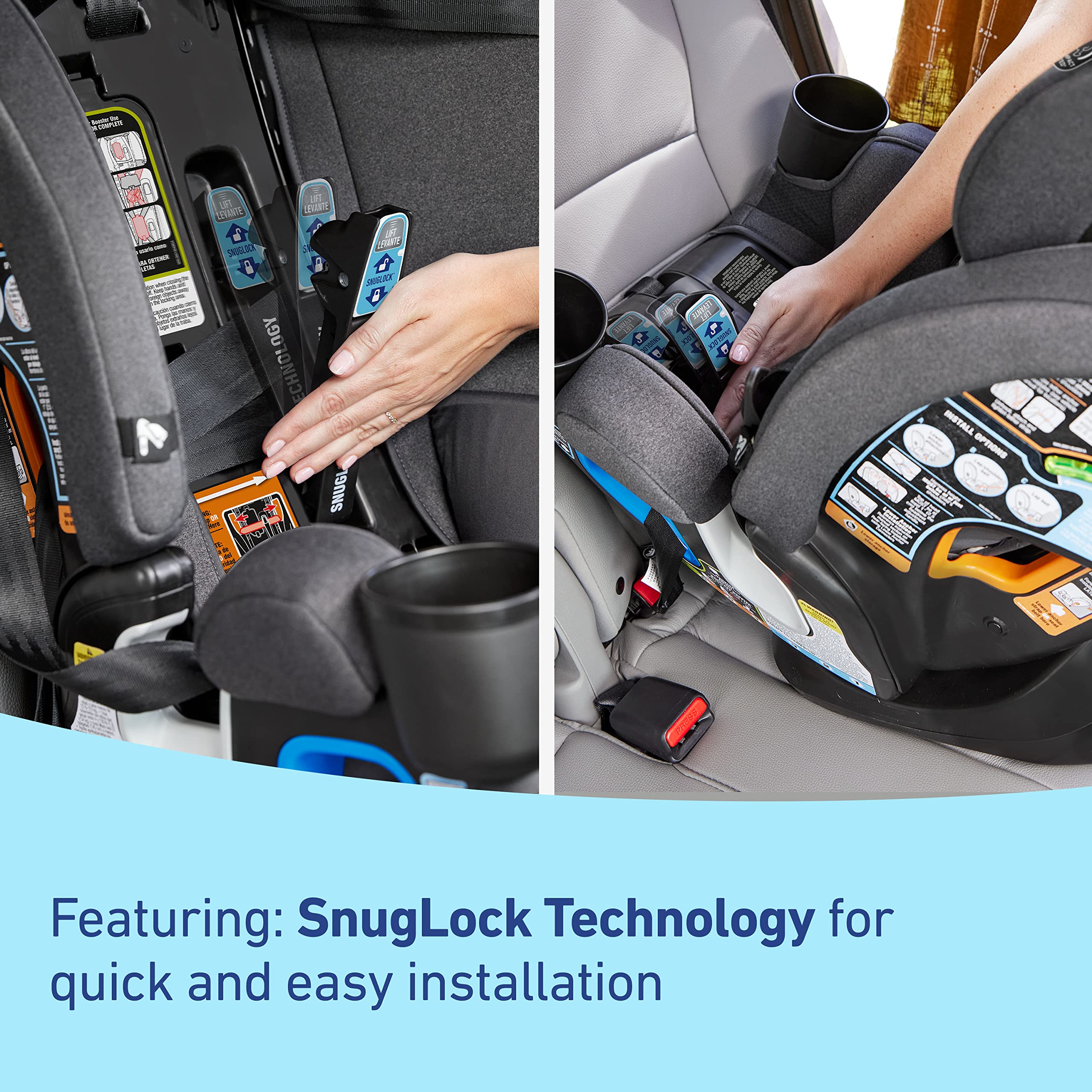 Foto 5 | Silla de Coche Graco 4ever Dlx Grad 5 en 1 Hancock para Niños - Venta Internacional