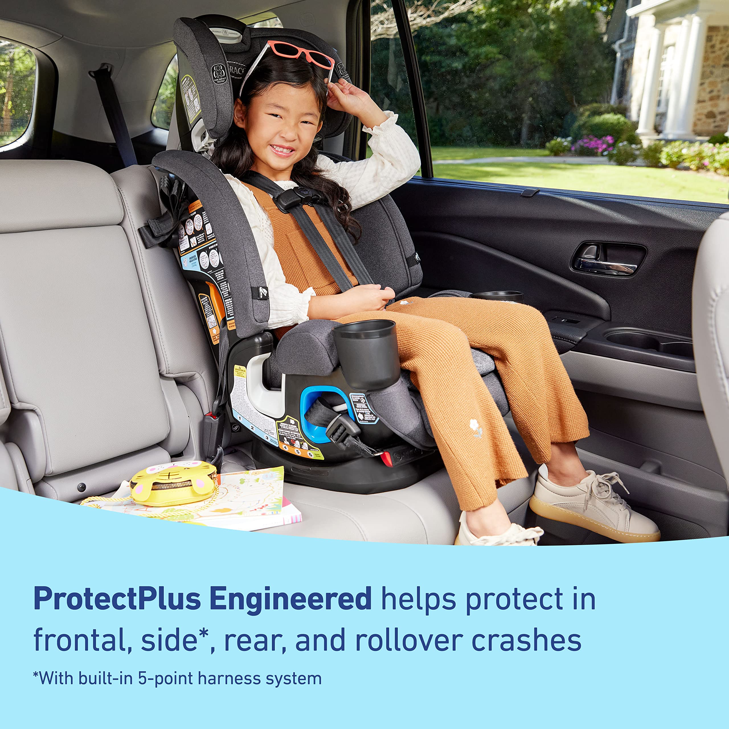 Foto 7 pulgar | Silla de Coche Graco 4ever Dlx Grad 5 en 1 Hancock para Niños - Venta Internacional
