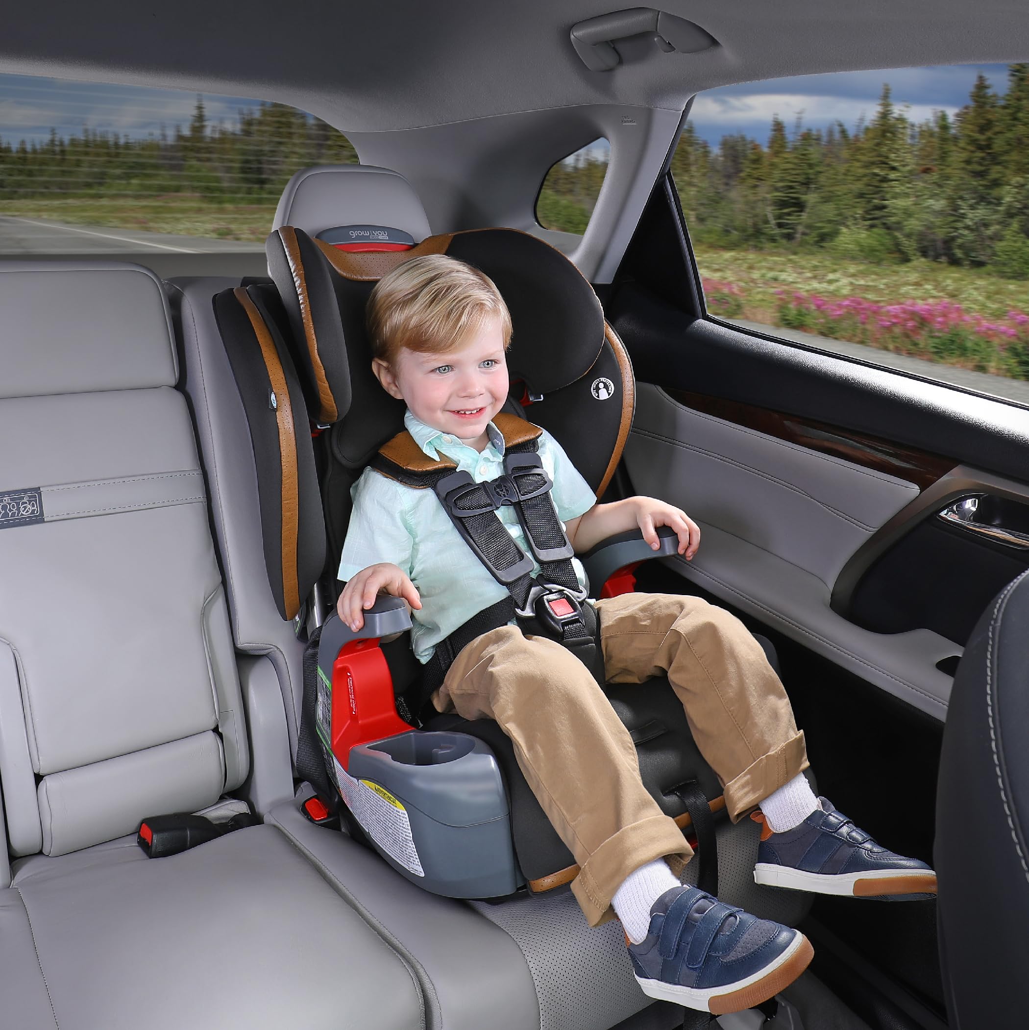 Foto 8 pulgar | Asiento De Coche Britax Grow With You Clicktight Harness-2-booster - Venta Internacional.