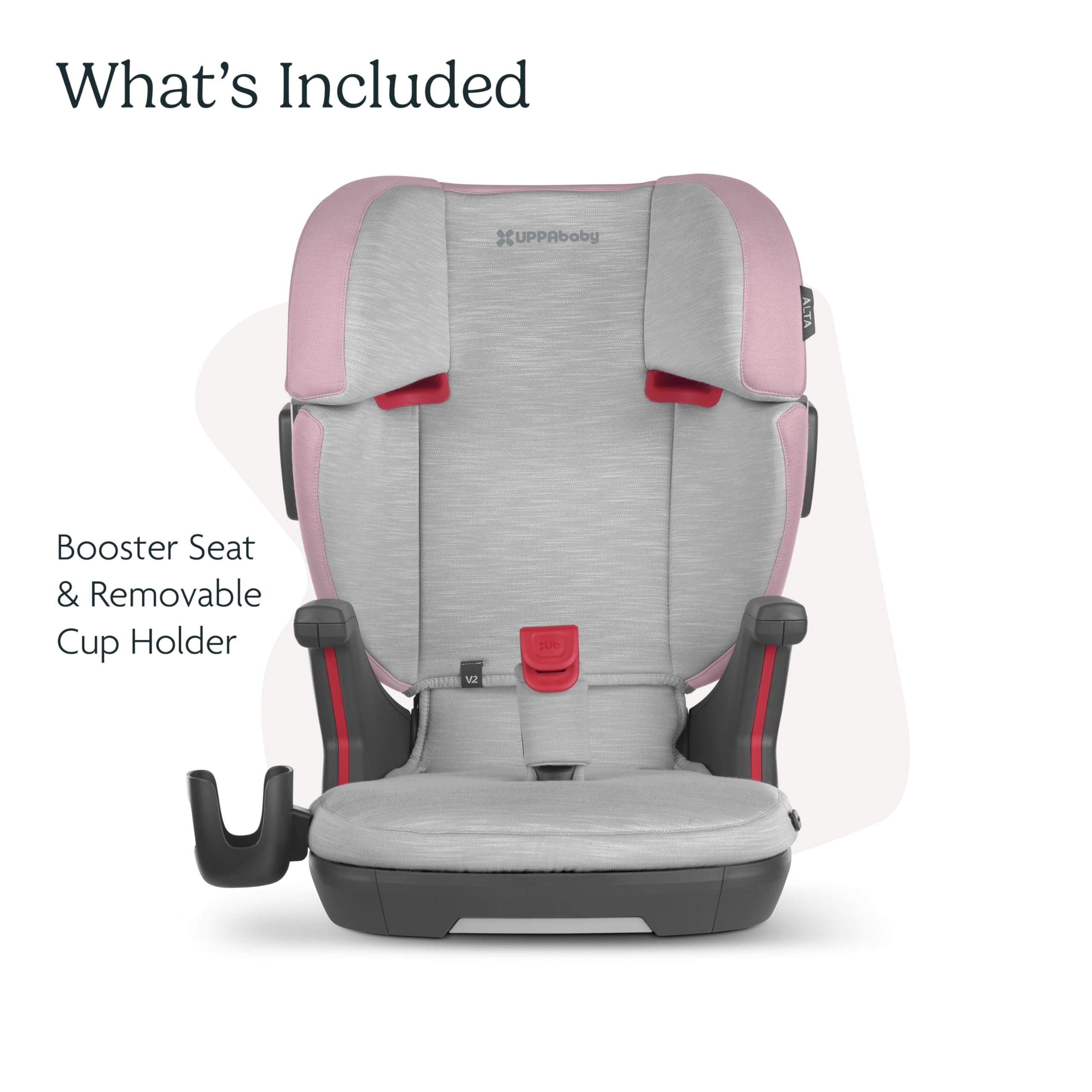 Foto 3 pulgar | Asiento Elevador Con Respaldo Alto Uppababy Alta V2 Iris Gris/lavanda - Venta Internacional.
