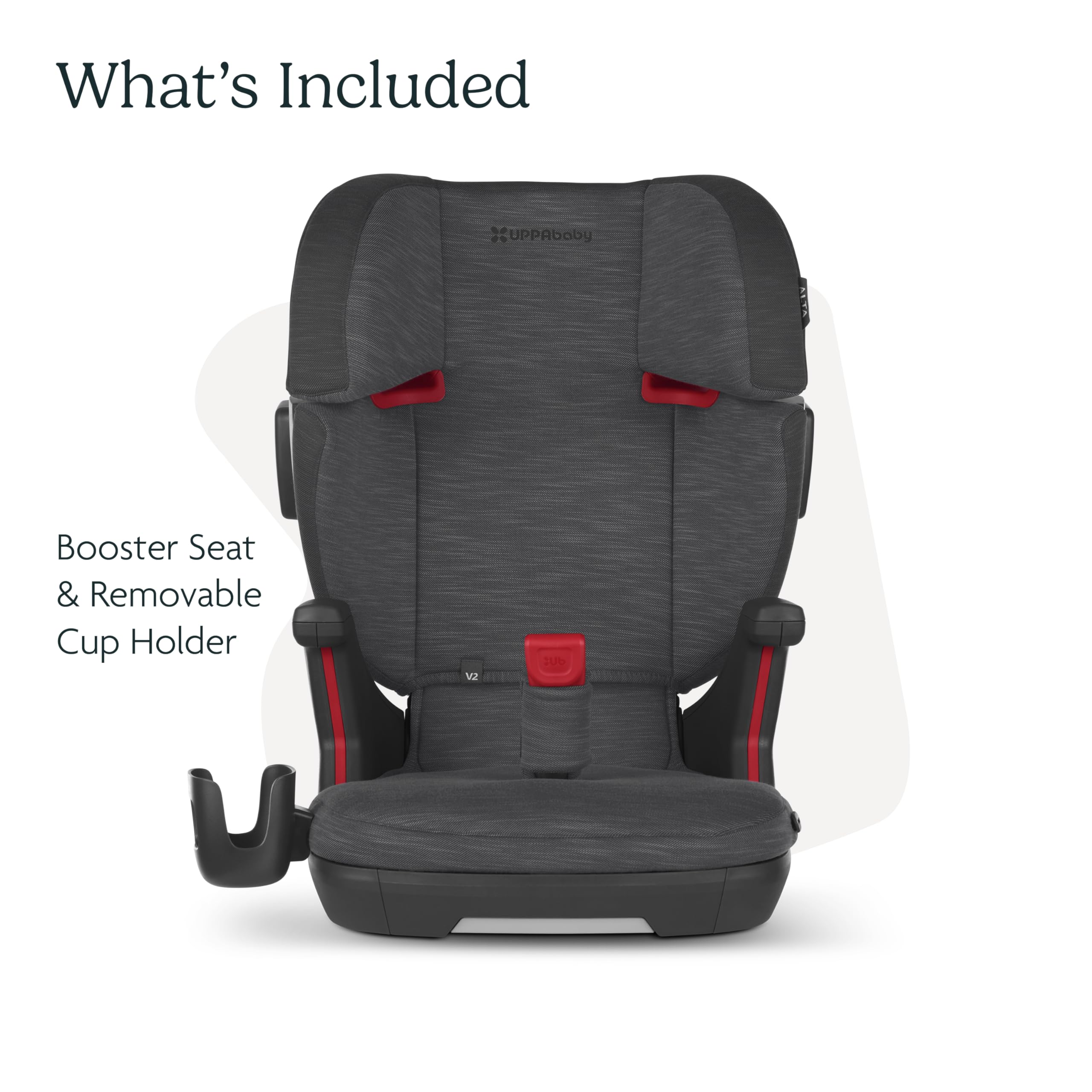 Foto 3 pulgar | Asiento Elevador Con Respaldo Alto Uppababy Alta V2 Greyson - Venta Internacional.
