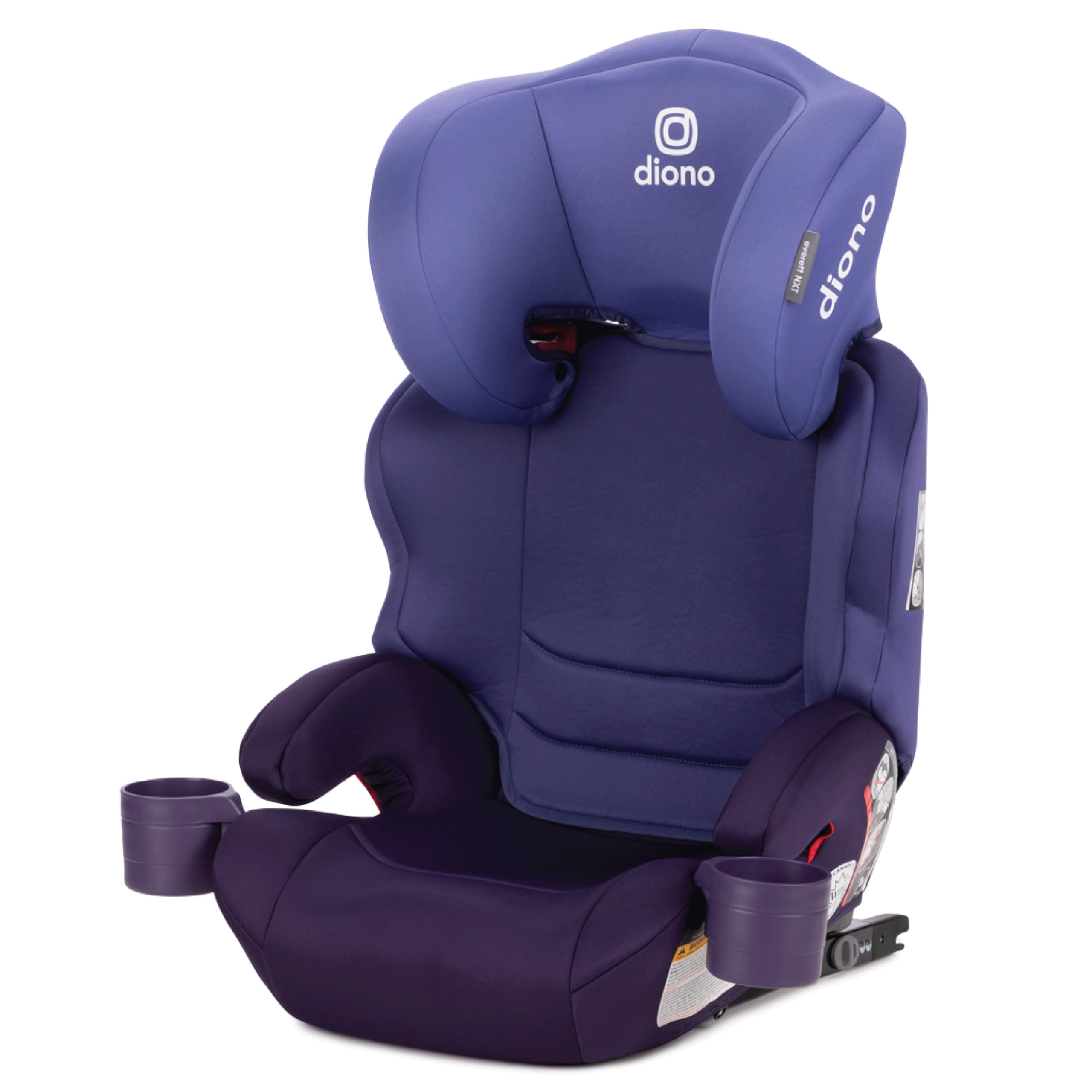 Asiento De Coche Booster Diono Everett Nxt Con Respaldo Alto, 8 Años, Morado - Venta Internacional. $5,207