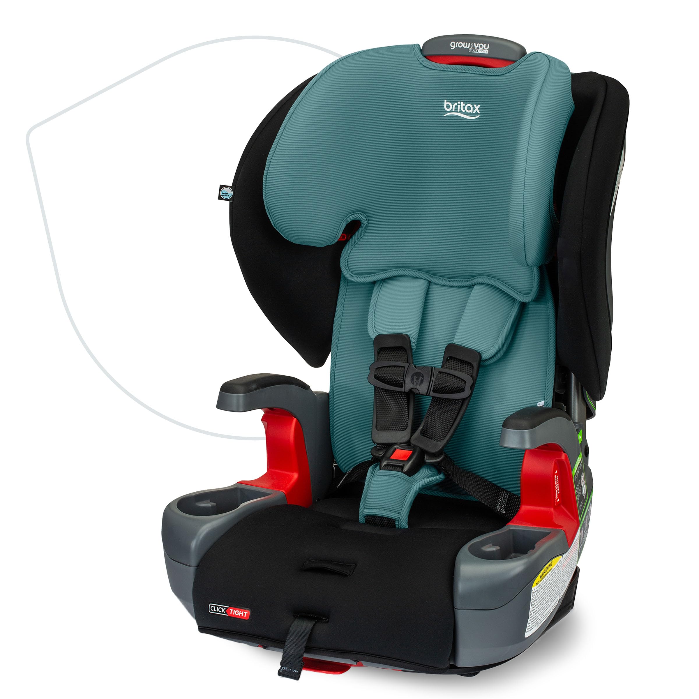 Foto 2 pulgar | Asiento De Coche Britax Grow With You Clicktight Harness-2-booster - Venta Internacional.