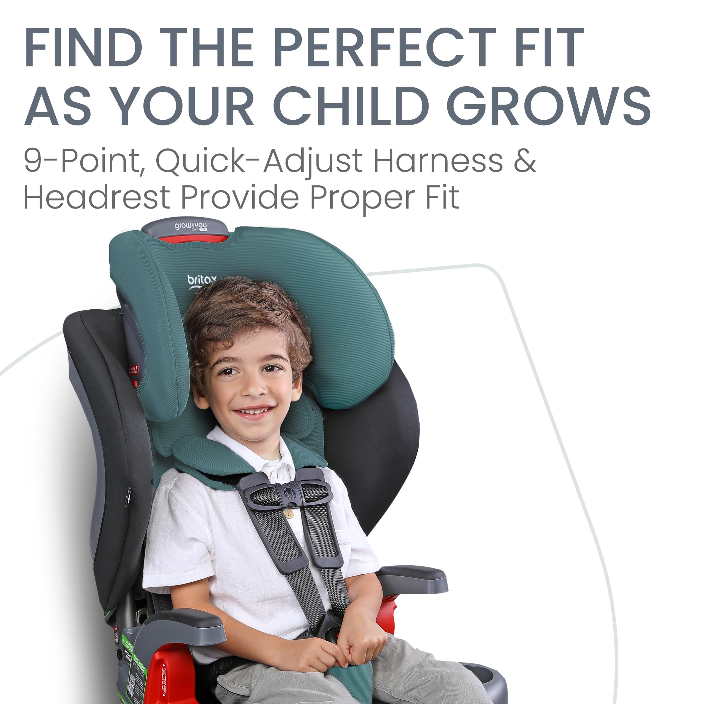 Foto 7 | Asiento De Coche Britax Grow With You Clicktight Harness-2-booster - Venta Internacional.