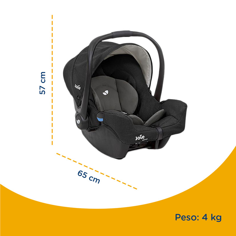 Foto 5 pulgar | Autoasiento Gemm Joie Travel System Transportador Bebe