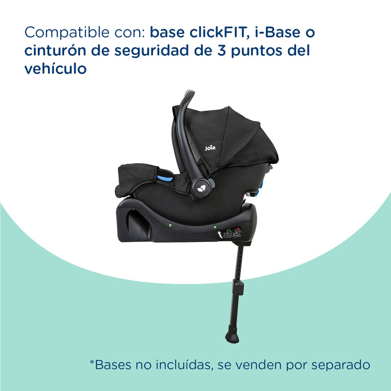 Foto 9 pulgar | Autoasiento Gemm Joie Travel System Transportador Bebe