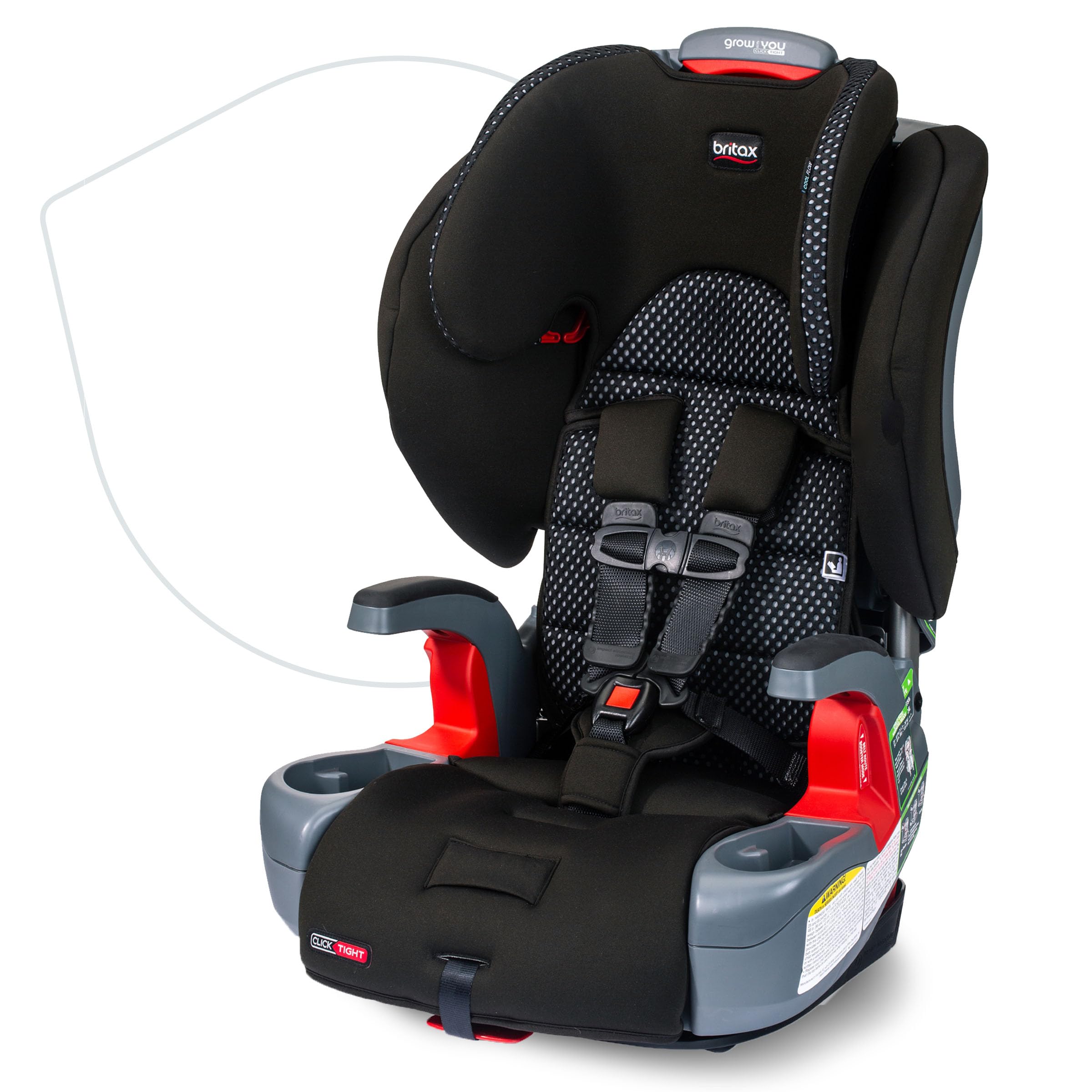 Foto 2 pulgar | Asiento De Coche Britax Grow With You Clicktight Harness-2-booster - Venta Internacional.