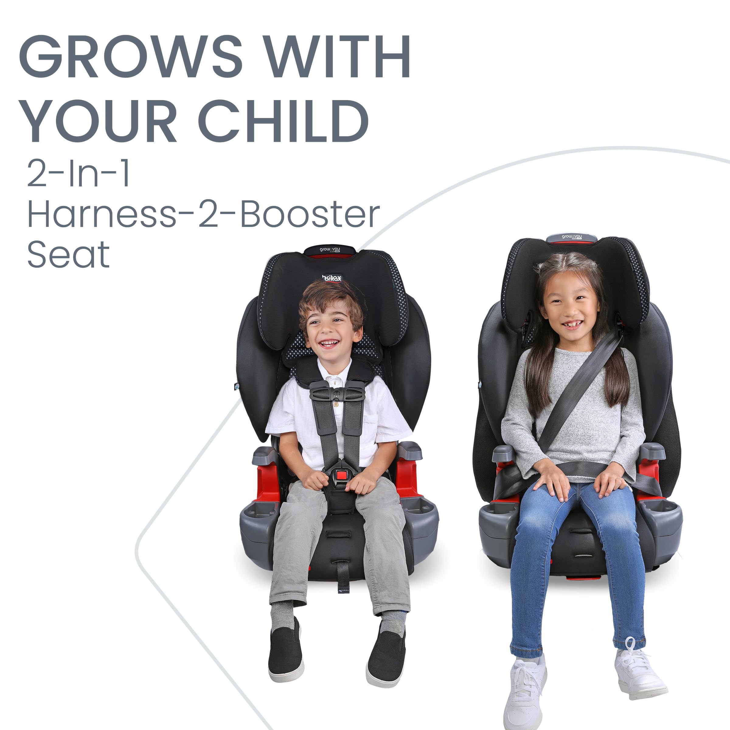 Foto 3 pulgar | Asiento De Coche Britax Grow With You Clicktight Harness-2-booster - Venta Internacional.