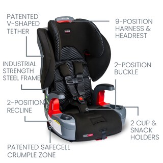 Foto 3 | Asiento De Coche Britax Grow With You Clicktight Harness-2-booster - Venta Internacional.