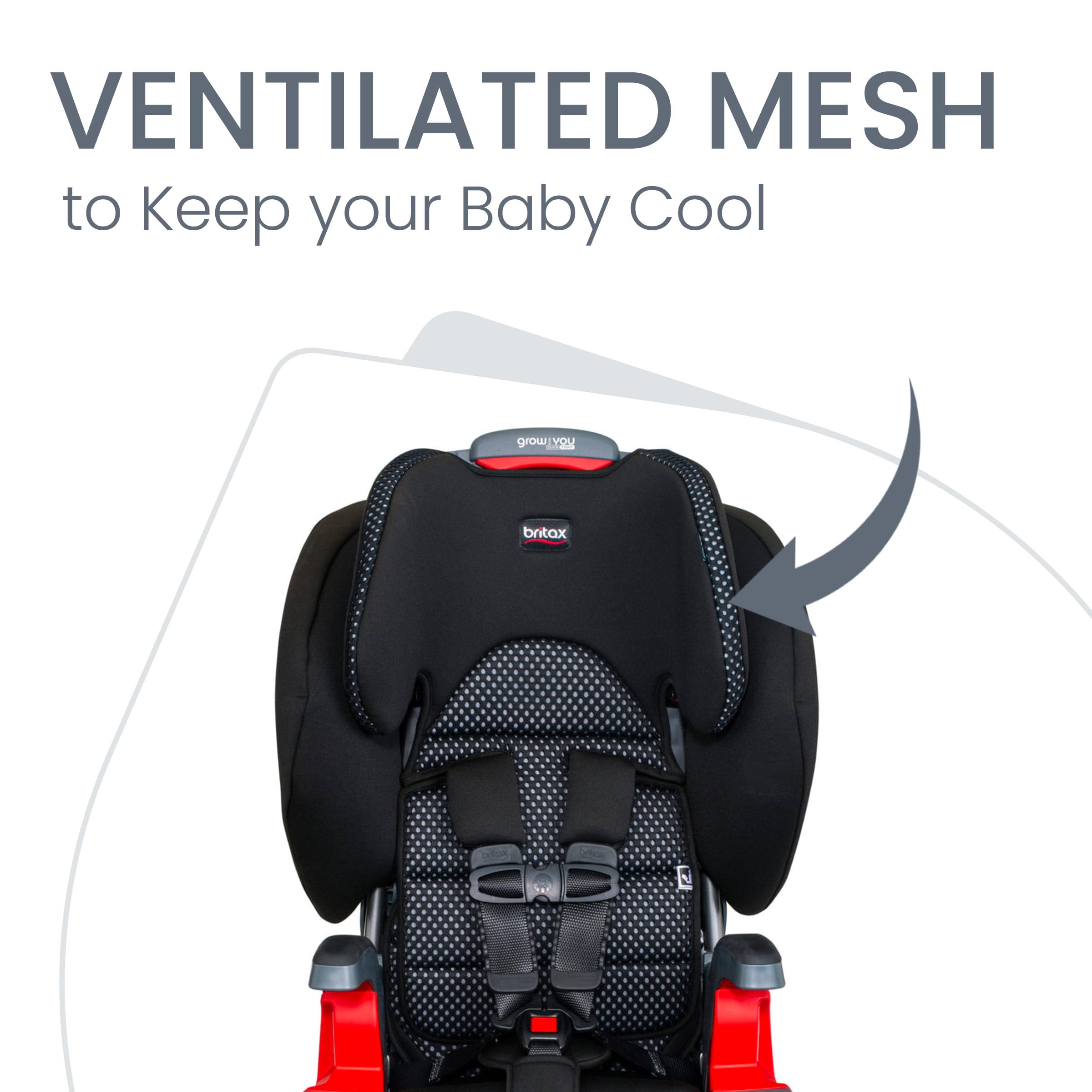 Foto 5 | Asiento De Coche Britax Grow With You Clicktight Harness-2-booster - Venta Internacional.