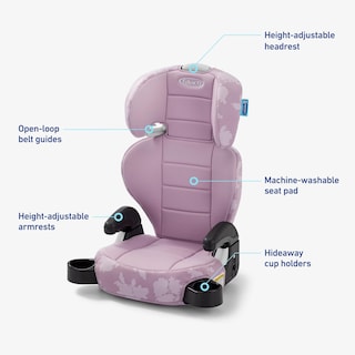 Foto 6 | Asiento Elevador Graco Turbobooster 2.0 Highback Lilac Mod - Venta Internacional.