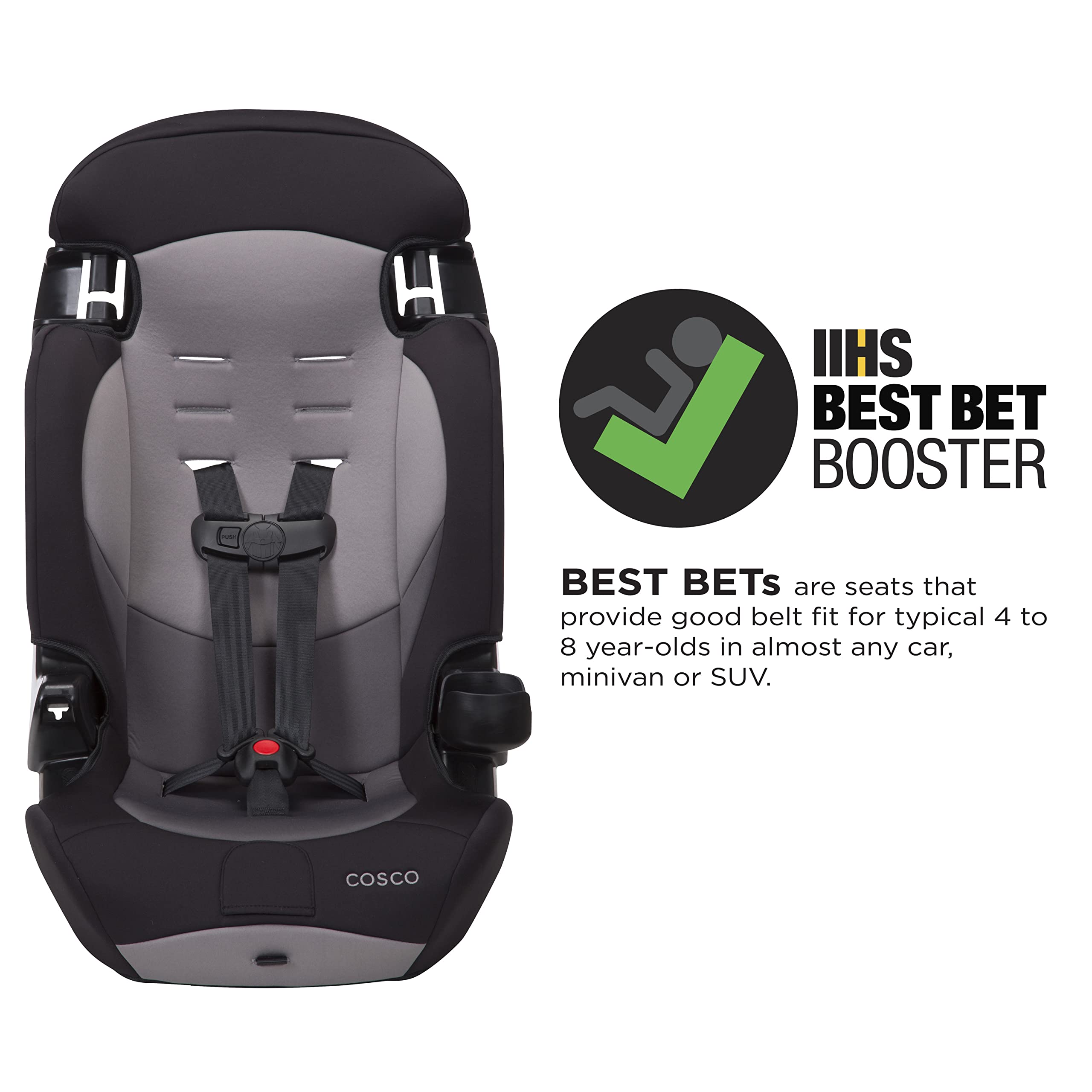 Foto 3 pulgar | Asiento De Coche Booster Cosco Kids Finale Dx 2 En 1 Rainbow - Venta Internacional.