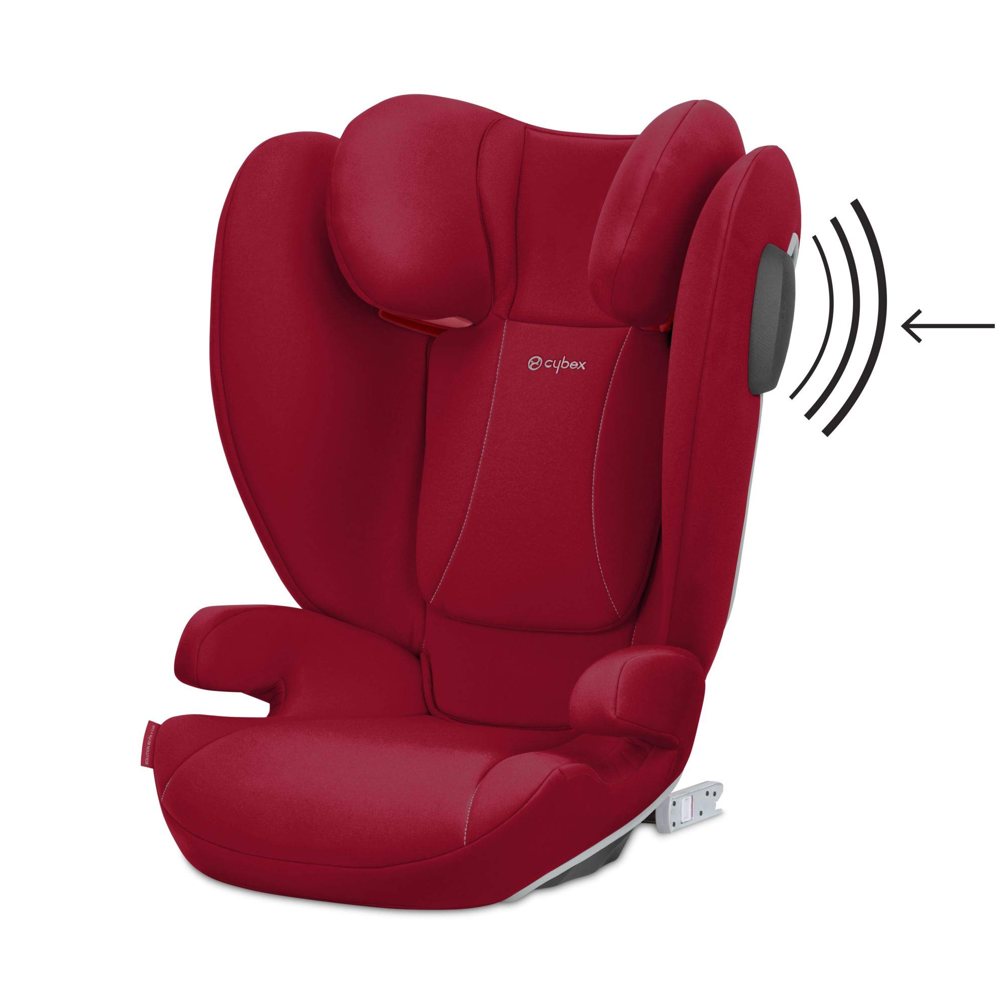 Foto 4 pulgar | Asiento Elevador Con Respaldo Alto Cybex Solution B2 Fix+ Lux Red - Venta Internacional.