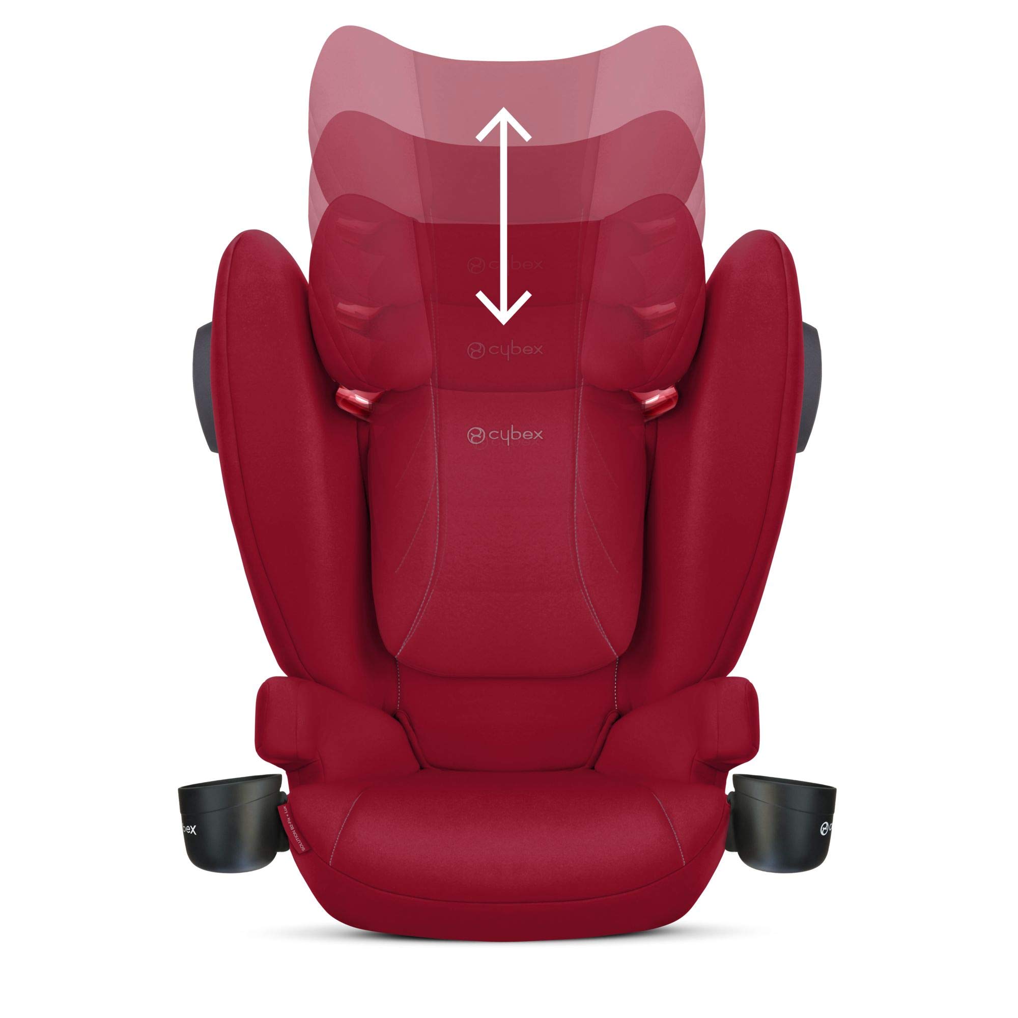 Foto 6 pulgar | Asiento Elevador Con Respaldo Alto Cybex Solution B2 Fix+ Lux Red - Venta Internacional.