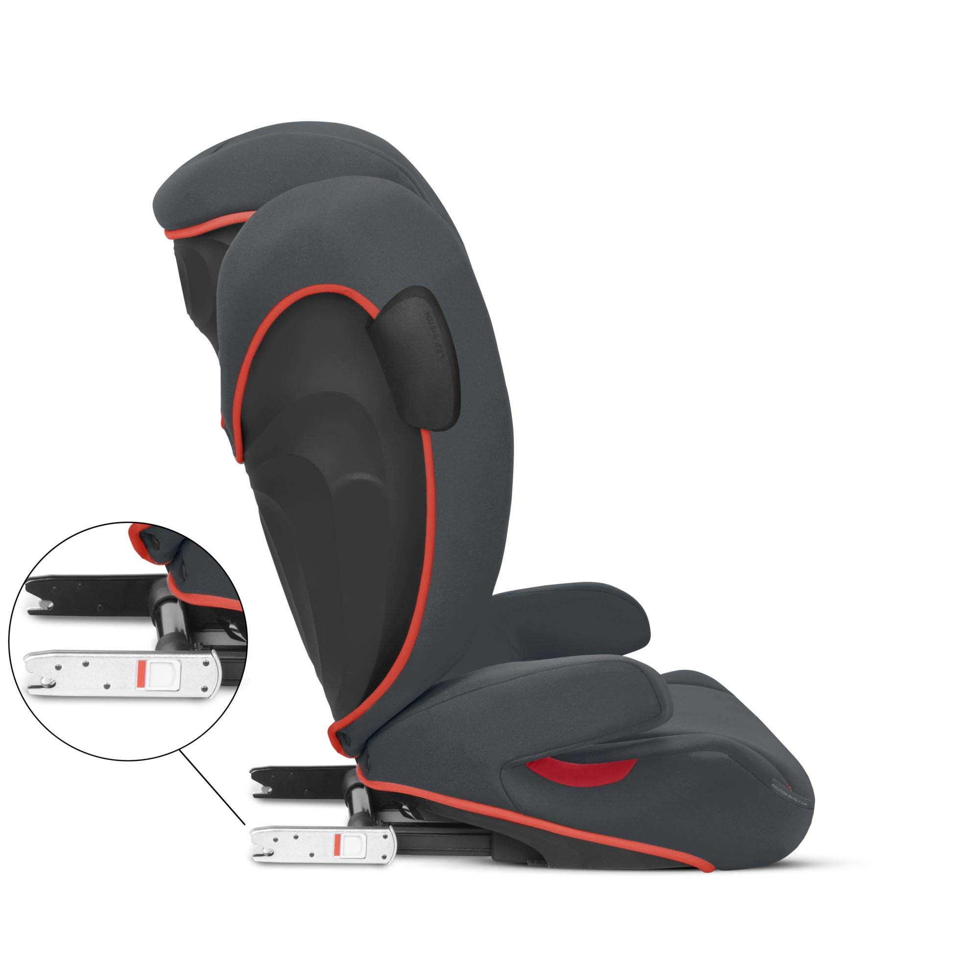 Foto 5 pulgar | Asiento Elevador Cybex Solution B2-Fix+Lux Steel Grey - Venta Internacional