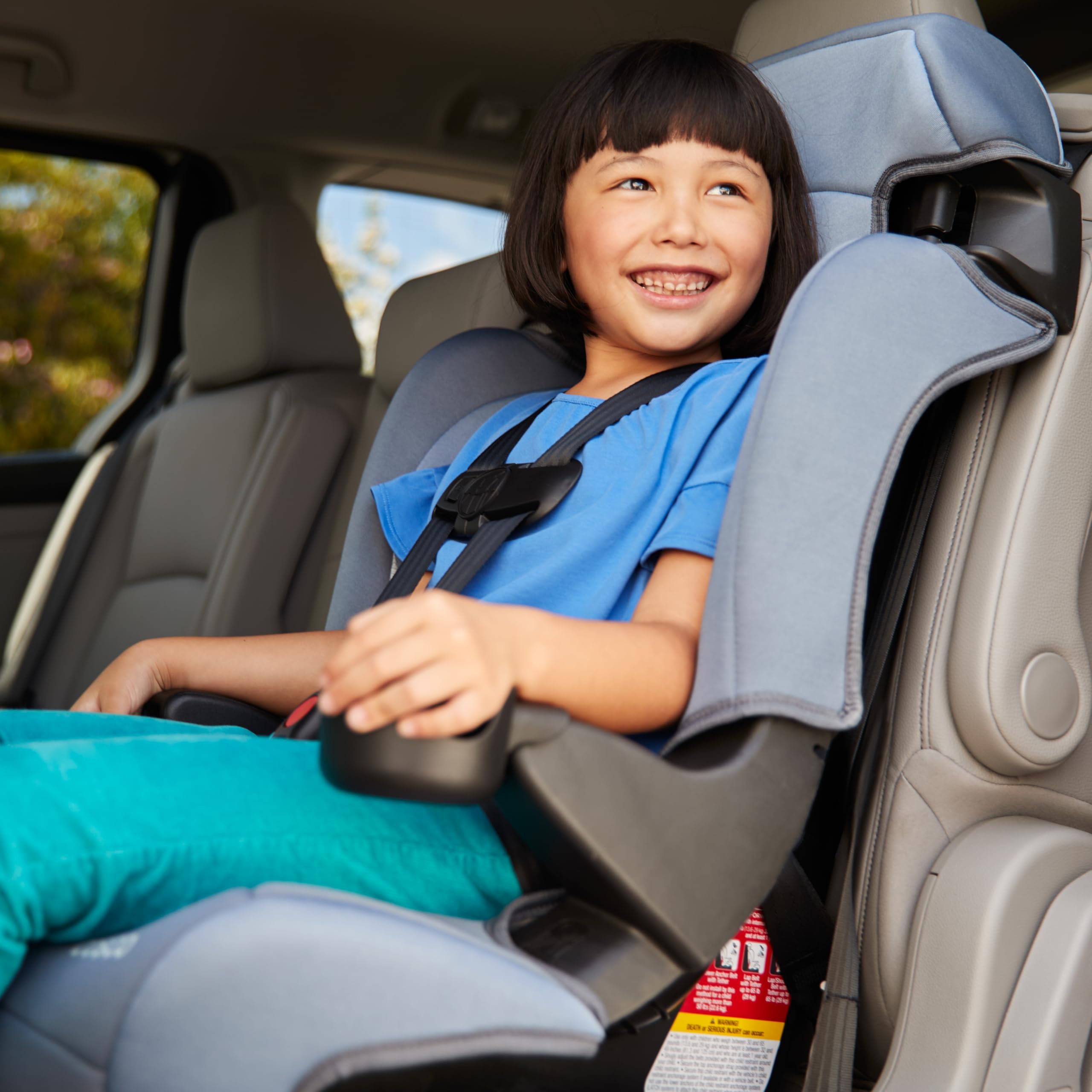 Foto 4 pulgar | Asiento De Coche Booster Cosco Kids Finale Dx 2 En 1 Organic Waves - Venta Internacional.