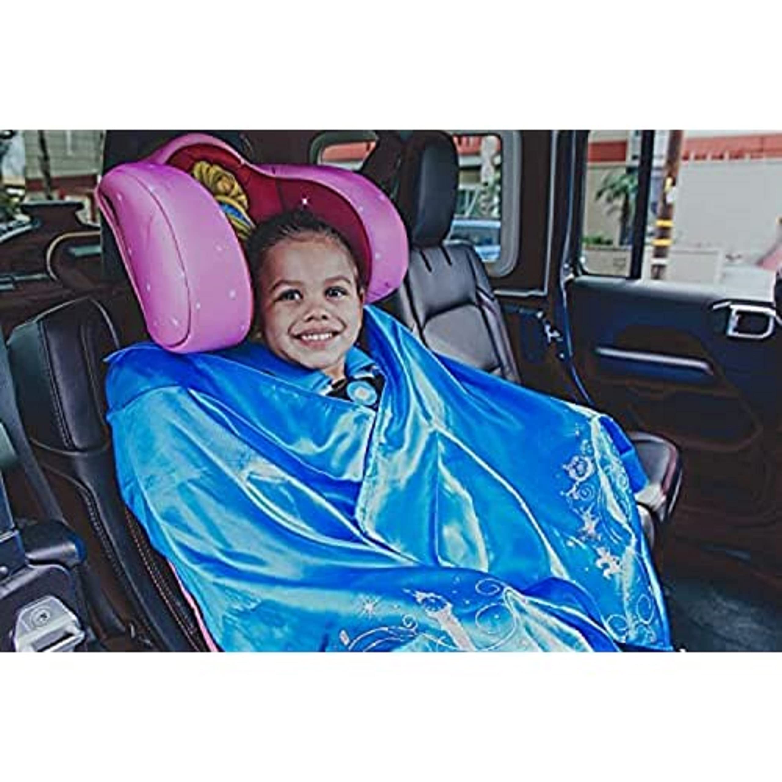 Foto 8 pulgar | Asiento de Coche Booster Kidbrace Disney Pink Cinderella - Venta Internacional