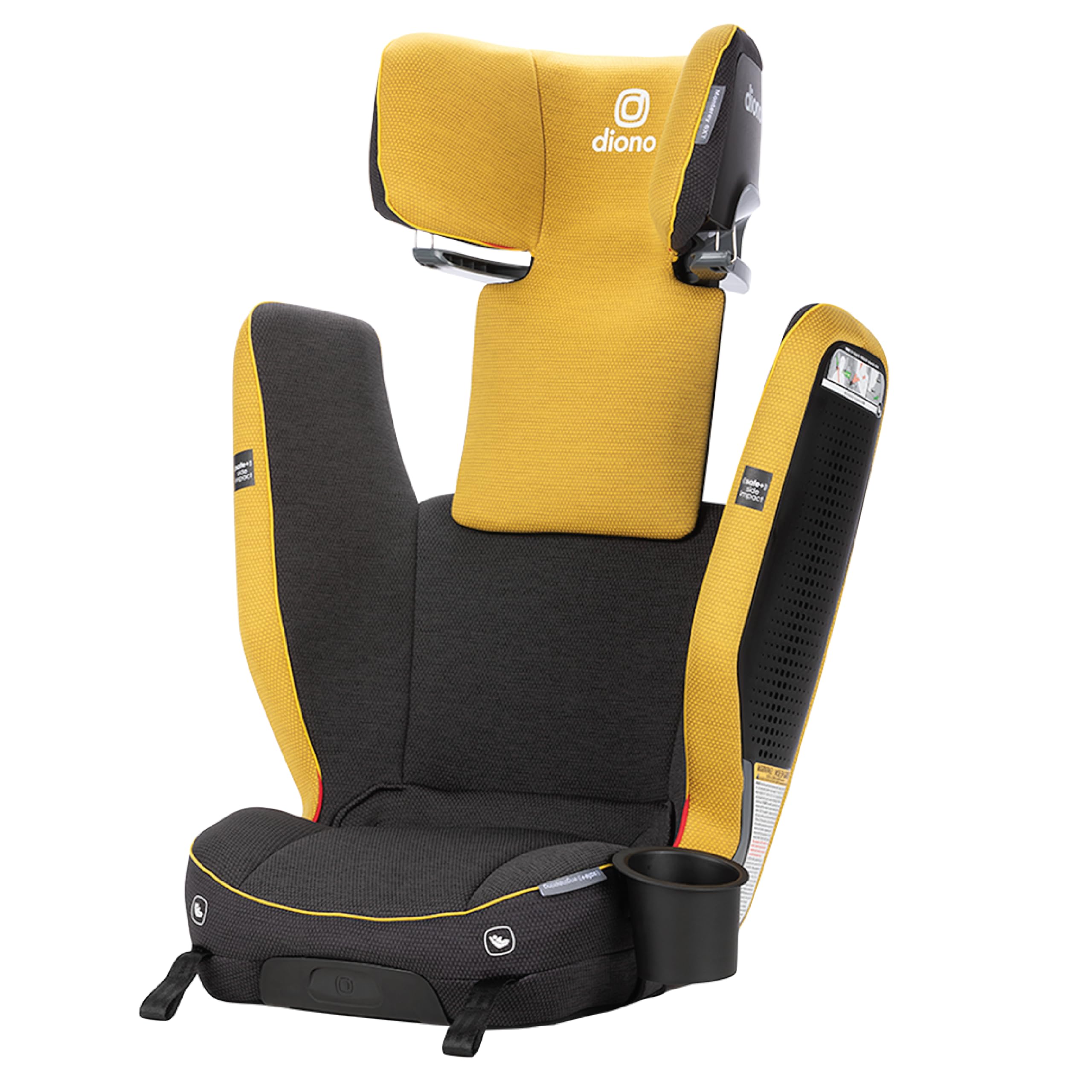 Foto 3 pulgar | Booster Diono Monterey 6xt Safeplus Con Respaldo Alto De 18 A 54 Kg, Amarillo - Venta Internacional.