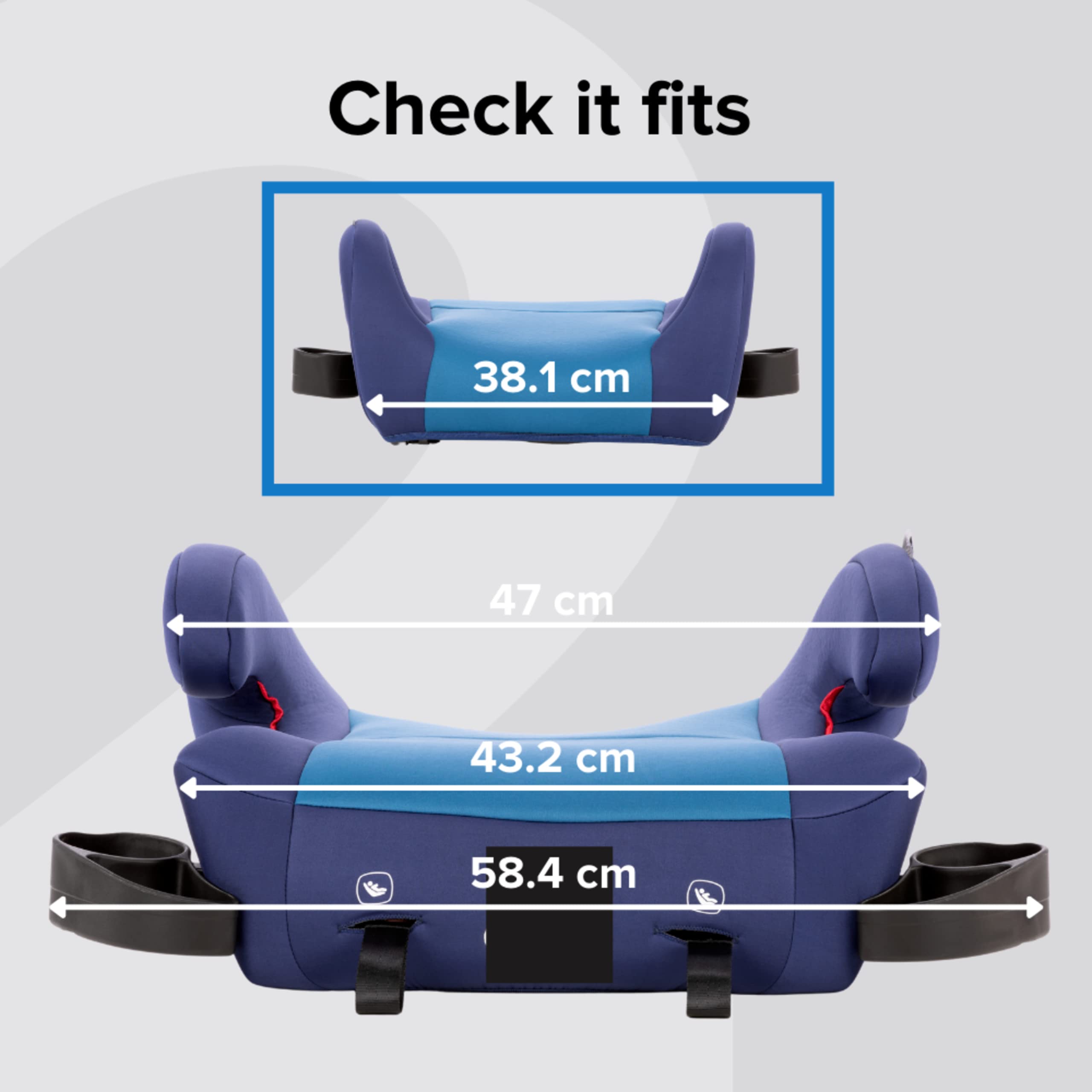 Foto 8 pulgar | Asiento De Coche Elevador Con Posicionamiento De Cinturón Sin Respaldo Diono Solana 2 Xl - Venta Internacional.