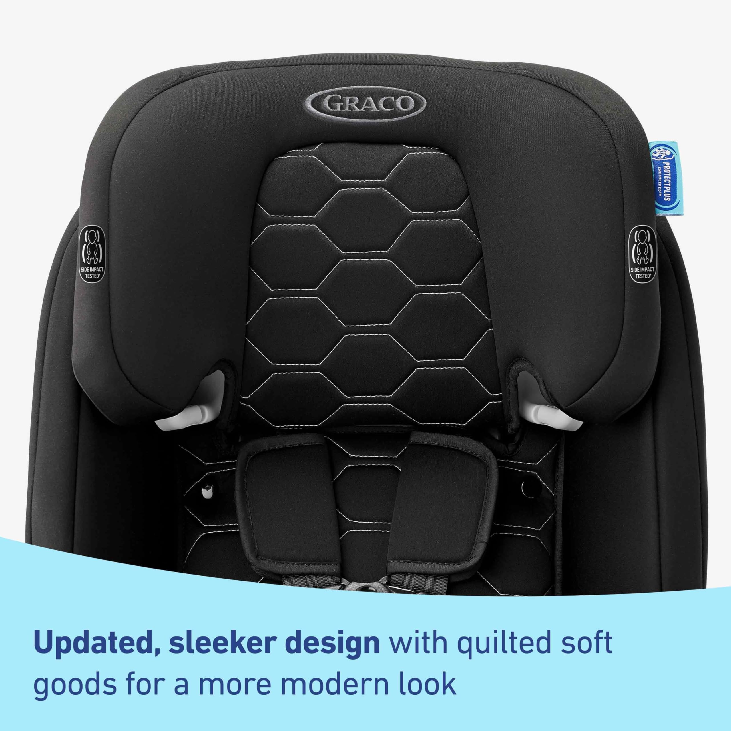 Foto 5 pulgar | Asiento De Coche Graco Nautilus 2.0 Lx 3 En 1 Con Respaldo Alto Booster Hex - Venta Internacional.