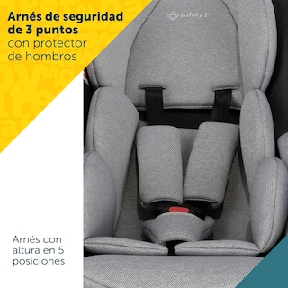 Foto 7 | Safety 1st Autoasiento Portabebé One Safe Gris