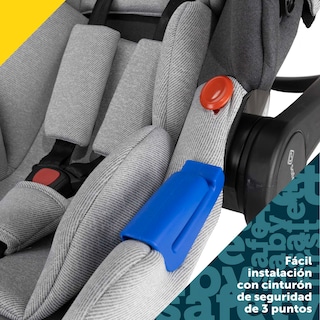Foto 8 | Safety 1st Autoasiento Portabebé One Safe Gris