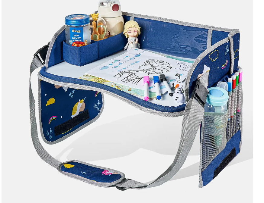 Foto 1 | Mesa Multifuncional Para Coche Con Bandeja De Viaje Niños
