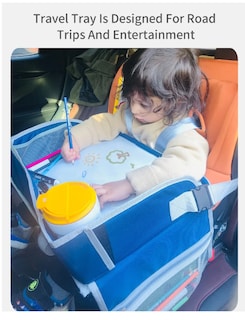 Foto 2 | Mesa Multifuncional Para Coche Con Bandeja De Viaje Niños