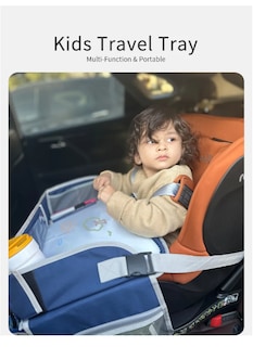 Foto 5 | Mesa Multifuncional Para Coche Con Bandeja De Viaje Niños