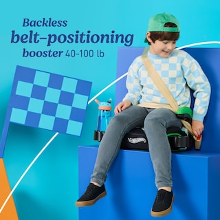 Foto 3 | Asiento De Coche Con Refuerzo Sin Respaldo Graco Turbobooster 2.0 Hot Wheels - Venta Internacional.