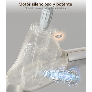 Foto 3 | Mecedora Eléctrica Bebé Silla Eo Safe Imports Esi-20998 Gris