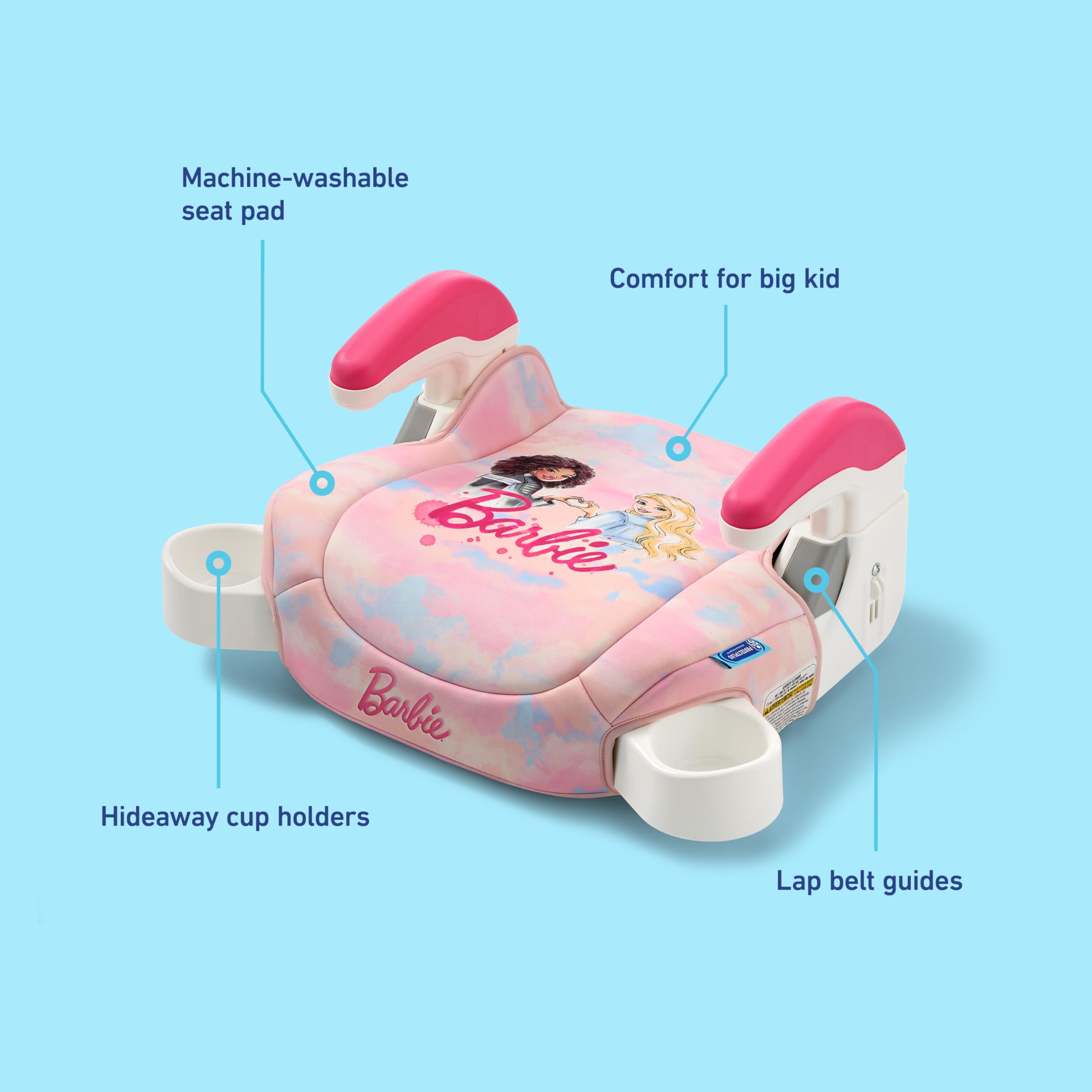 Foto 8 pulgar | Asiento De Coche Con Refuerzo Sin Respaldo Graco Turbobooster 2.0 Barbie - Venta Internacional.