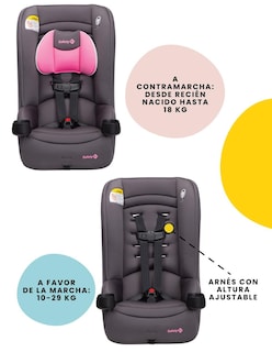 Foto 2 | Autoasiento Safety 1st Jive 2 en 1 color Rosa