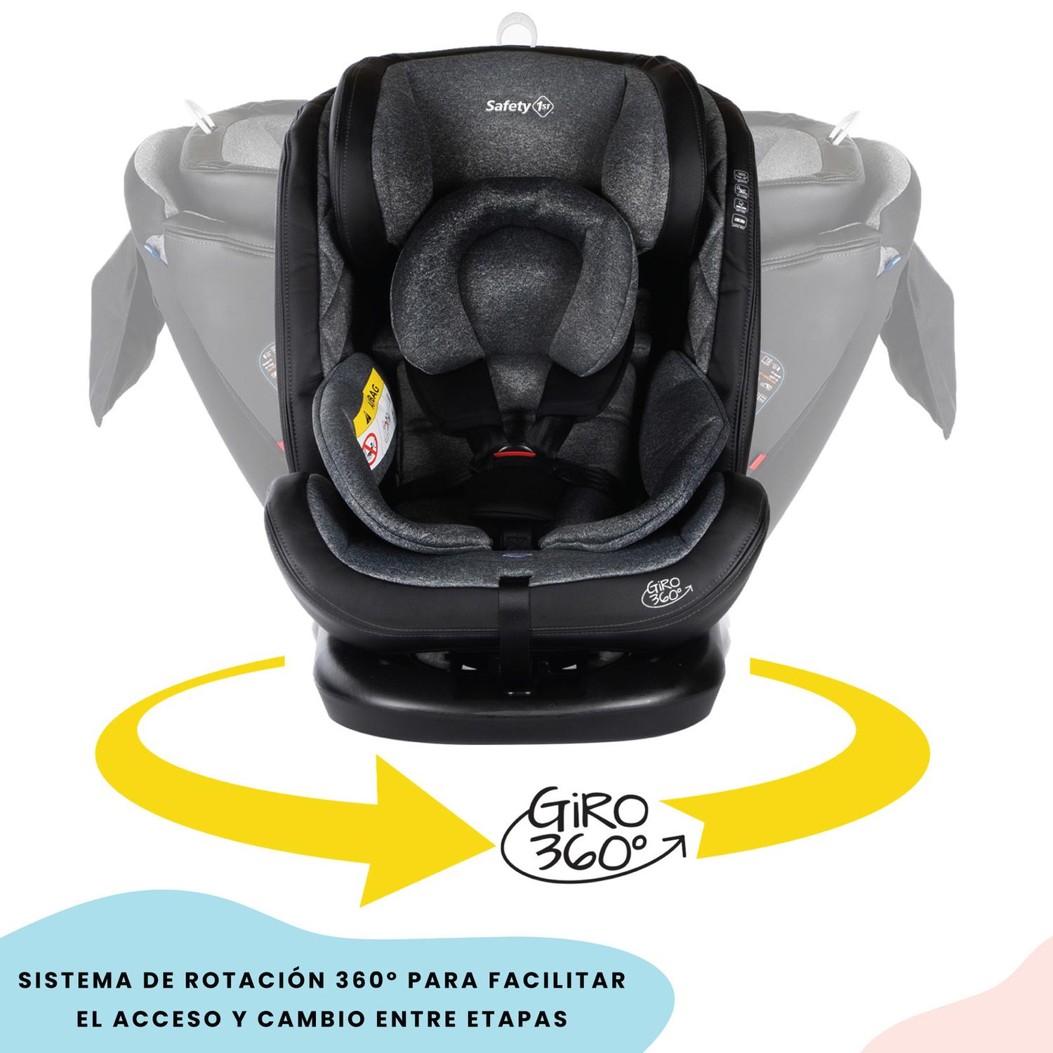 Foto 3 pulgar | Autoasiento Convertible Safety 1st Giro 360 Isofix