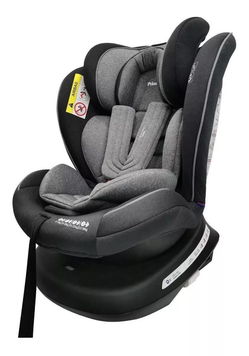 Foto 3 pulgar | Autoasiento Prinsel Supra 360° Gris