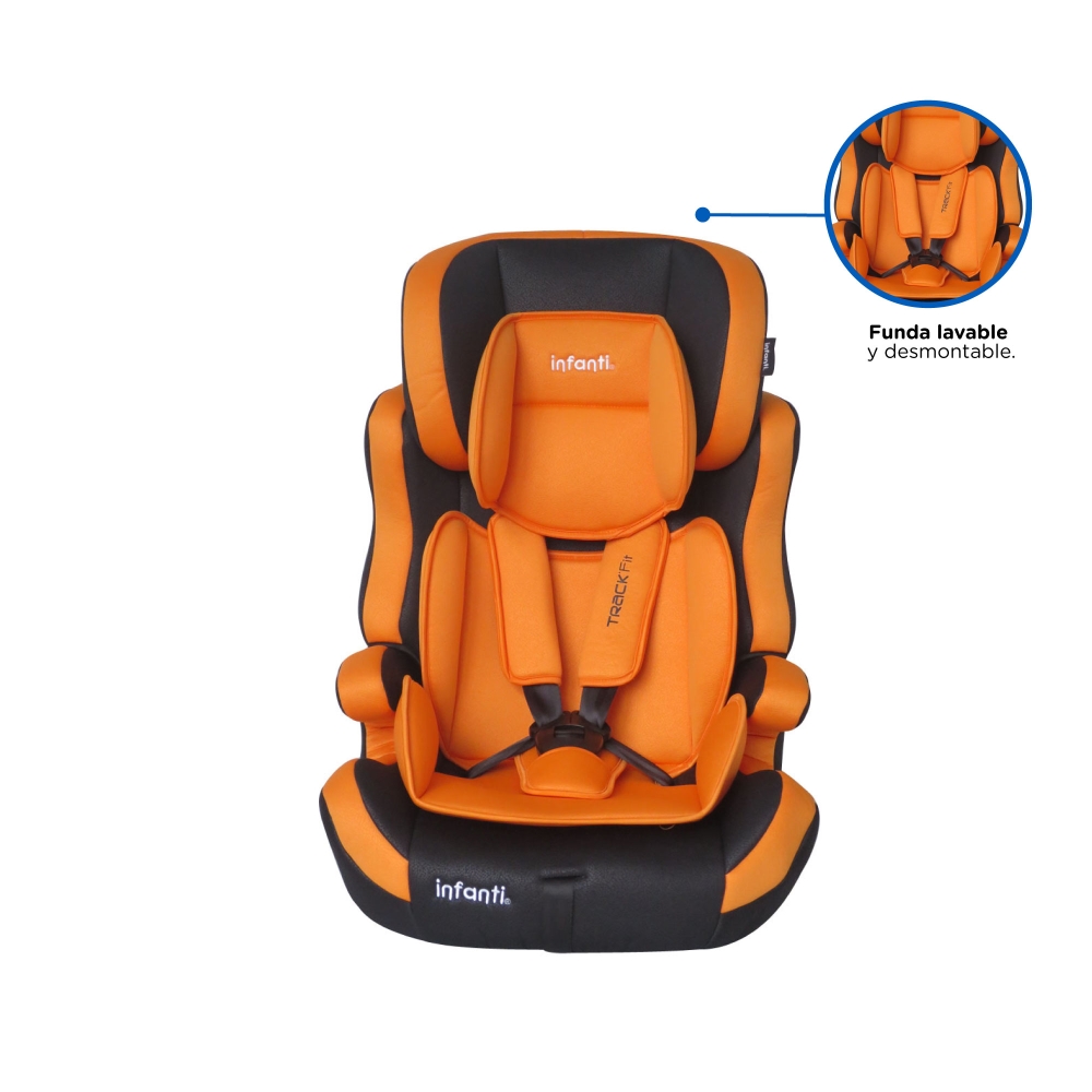 Foto 4 pulgar | Autoasiento Booster Infanti 231NHB619BKO color Naranja Grupo 1 2 3